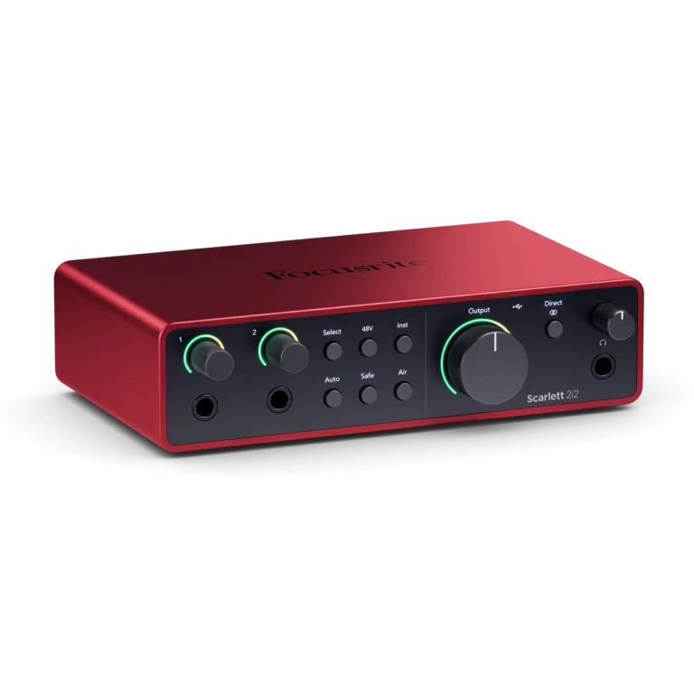 Focusrite Scarlett 2i2 4th Gen