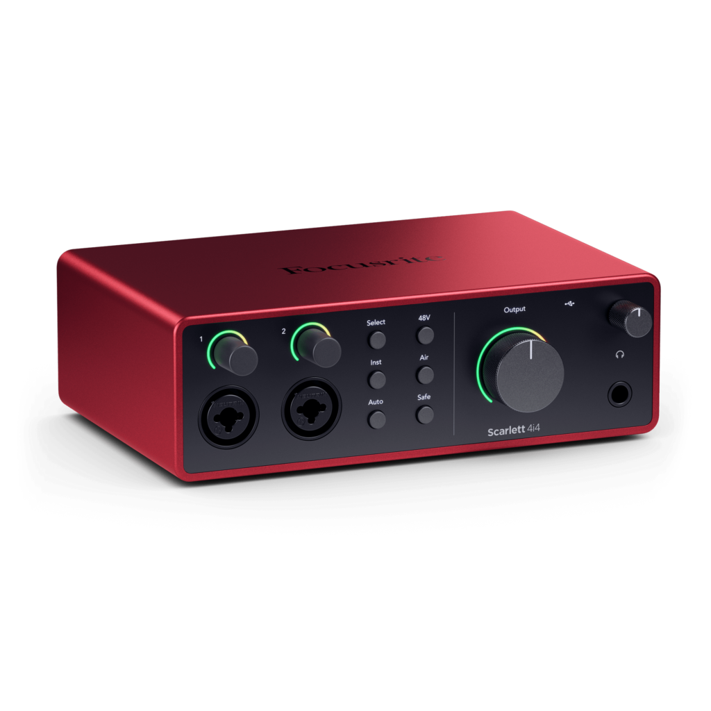 Focusrite Scarlett 4i4 4th Gen product image