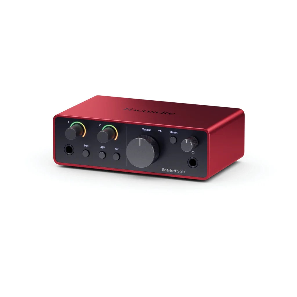 Focusrite Scarlett Solo 4th Gen Review product image